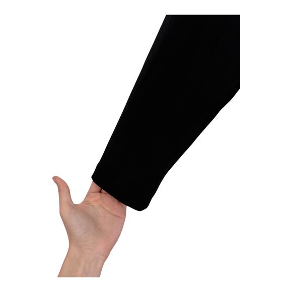 Astr the label long sleeve crepe minidress dress black size Large L - Picture 4 of 7